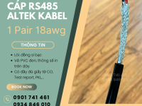 Cáp tín hiệu RS485 18AWG 1 Pair Altek Kabel tại Đà Nẵng, Bình Định, Khánh Hòa