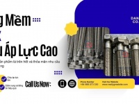 Ống Mềm Kim Loại/ Ống Mềm Inox Chịu Áp Lực Cao/Ống Mềm Thủy Lực