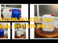 Can nhựa 25 lít vuông đựng muối axit, can nhựa 30 lít đựng hóa chất sinh khí 