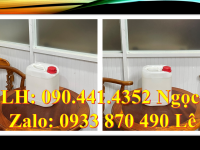 Bình nhựa 500ml đựng hóa chất, can tròn 1 lít, can vuông 2 lít, can nhựa vuông 5 lít 