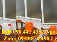 Can 2 lít giá rẻ tại TPHCM, có bán can nhựa 5 lít vuông đựng hóa chất trên 10 màu tại TPHCM 