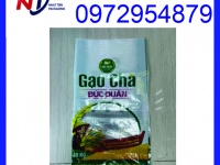 Bao bì PP ghép màng BOPP đựng gạo từ 5kg đến 50kg