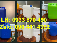 Can nhựa 22 lít, sản xuất can nhựa 24 lít nắp thoát khí, can nhựa 25 lít đựng tròn