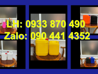 Can nhựa 1 lít HDPE chính phẩm, can nhựa 2 lít tròn, can nhựa 5 lít màu đỏ 