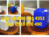 SX can nhựa 22 lít, vỏ can nhựa 24 lít, can nhựa 25 lít đựng chất tẩy rửa nồng độ cao 