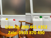 Vỏ can nhựa 5 lít đựng sữa tươi, can 2 lít đựng dược phẩm loãng, can nhựa 1 lít đựng mực 