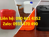 Vỏ can nhựa 5 lít đựng sữa tươi, can 2 lít đựng dược phẩm loãng, can nhựa 1 lít đựng mực 