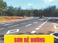 Sơn phản quang Nippon Cần Thơ cho công trình giao thông