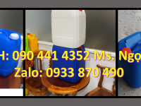 SX can nhựa 20 lít tròn, can nhựa 22 lít đựng hóa chất, can nhựa vuông 24 lít dày 