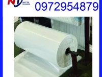 Manh PP dệt màu trắng, manh PP quấn dây thừng