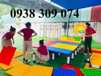 Bục sân khấu nhựa lắp ghép mầm non, sàn bục sân khấu cho mầm non bằng nhựa