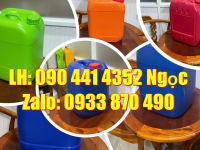 Công ty sản xuất can nhựa 30 lít uy tính TPHCM, can nhựa 30 lít đựng hóa chất 