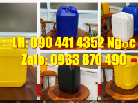 Công ty sản xuất can nhựa 30 lít uy tính TPHCM, can nhựa 30 lít đựng hóa chất 