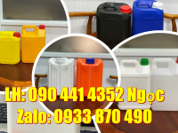 Can nhựa 5 lít đựng cà phê ủ lạnh, can nhựa 2 lít đựng dầu ăn, bình 1 lít đựng mật ong