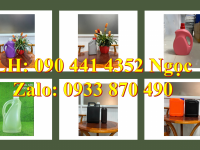 Can nhựa 0.5 lít theo yêu cầu, can nhựa 1 lít dày, can nhựa 2 lít đựng hóa chất có sẵn 
