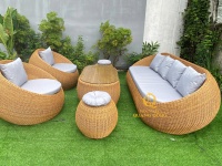 Sofa giả mây ngoài trời