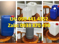 Can nhựa 20 lít đựng dung môi, thùng nhựa 25 lít vuông, can nhựa 30 lít giá rẻ