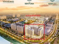 Shop khối đế Sentosa tầng 1,2 mặt Đại lộ nguyễn hoàng cạnh ủy ban phường Hạc Thành