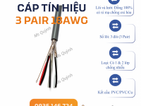 Cáp tín hiệu vặn xoắn 3 Pair 18AWG Altek Kabel 