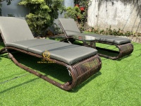Ghế nằm Hồ Bơi giả mây