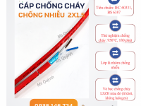 Cáp chống cháy chống nhiễu 2x1.5 Altek Kabel 180 phút