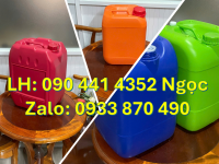 Can nhựa 25 lít đựng màu nhuộm vải, can nhựa 30 lít đựng chất xử lý giày da, dệt nhuộm 