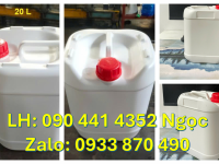 Can nhựa 1 lít vuông đựng sữa bò, can nhựa 2 lít đựng nước ép, can nhựa 5 lít đựng sữa hạt 