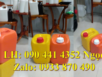 Can nhựa 30 lít đựng thuốc thú y, can nhựa 25 lít đựng axit, can nhựa 20 lít đựng kiềm 
