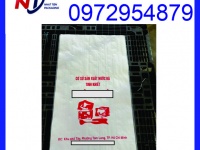 Bao bì PP dệt đựng đá lạnh