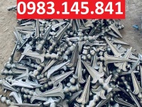 Mác gang trang trí cho cổng sắt mỹ thuật