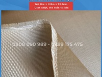 Vải Silica cách nhiệt, chống cháy 1200 độ C