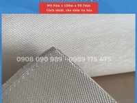 Vải Silica cách nhiệt, chống cháy 1200 độ C