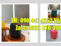 Can 10 lít đựng hóa chất nhựa cao cấp, can nhựa 20 lít dày, can nhựa 25 lít vuông dày 