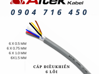 Cáp điều khiển 6 lõi Altek Kabel