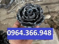 Hoa hồng rèn tay cho các sản phẩm sắt mỹ thuật cao cấp