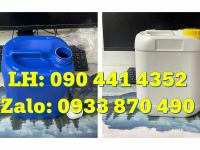 Can nhựa 5 lít vuông dày đựng hóa chất thoát khí có vạch chia, ngăn trượt an toàn 