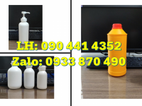 Chai nhựa 500ml đựng hóa chất loãng, vỏ chai nhựa 250ml đựng dầu, chai lọ 250ml đựng mật ong 