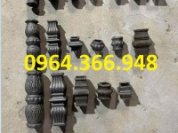Hột gang đúc làm chi tiết trang trí cho cổng sắt