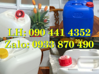Bán can nhựa 30 lít đựng hóa chất, can nhựa 22 lít đựng HCl, can nhựa 20 lít đựng cồn 