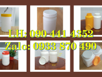 Hủ nhựa vuông 1 ký, hủ nhựa 1.5 ký quai, hủ nhựa 2 ký nắp vặn 