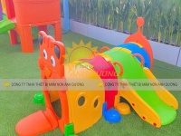 Cung chui mầm non, cổng chui mầm non, hang chui cầu trượt mầm non