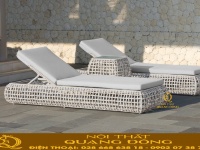 Ghế hồ bơi giả mây QD - 588 cho không gian của bạn