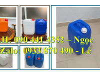 Vỏ thùng nhựa 22 lít đựng hóa chất ngành môi trường, may mặc, y tế, thực phẩm 