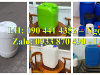 Vỏ thùng nhựa 22 lít đựng hóa chất ngành môi trường, may mặc, y tế, thực phẩm 