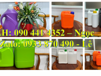 Can nhựa 2 lít, can nhựa 1 lít giá rẻ, can nhựa 500ml đựng hóa chất