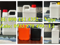 Can nhựa 2 lít, can nhựa 1 lít giá rẻ, can nhựa 500ml đựng hóa chất