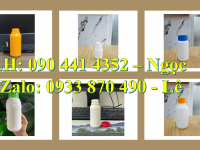 Chai nhựa 250ml đựng axit loãng, chai nhựa 100ml đựng sữa dưỡng thể nắp vòi nhấn 