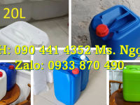Can nhựa 10 lít đựng mực, can nhựa 20 lít đựng màu, can nhựa 25 lít đựng gel 