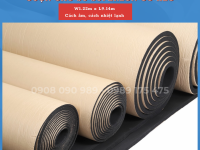 Cuộn cao su Superlon có keo dán, cách nhiệt lạnh