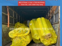 Ống bông sợi khoáng Rockwool bọc cách nhiệt ống nóng